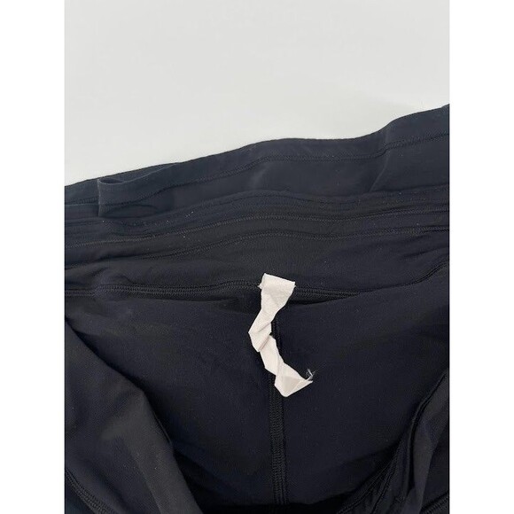 Lululemon Skirt Womens Size 12 Black Stretch Pace Rival Tennis Casual Yoga Golf - Picture 5 of 9